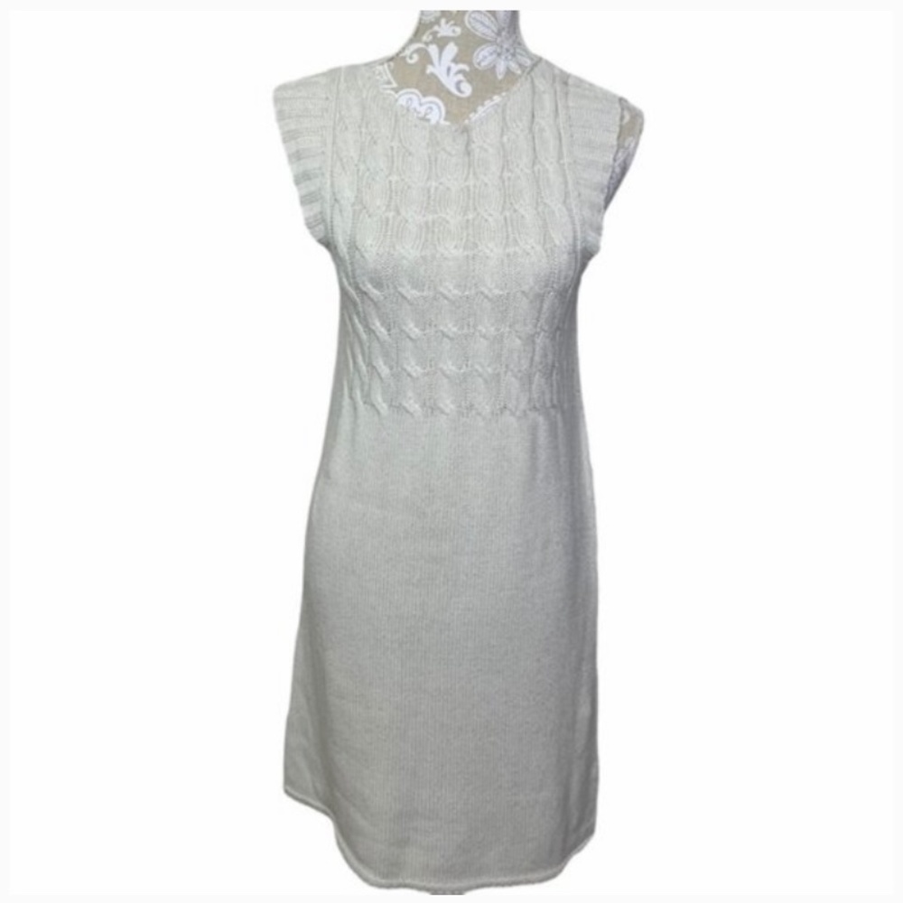 Zara Sweater Sheath Dress MEDIUM Sleeveless 1428